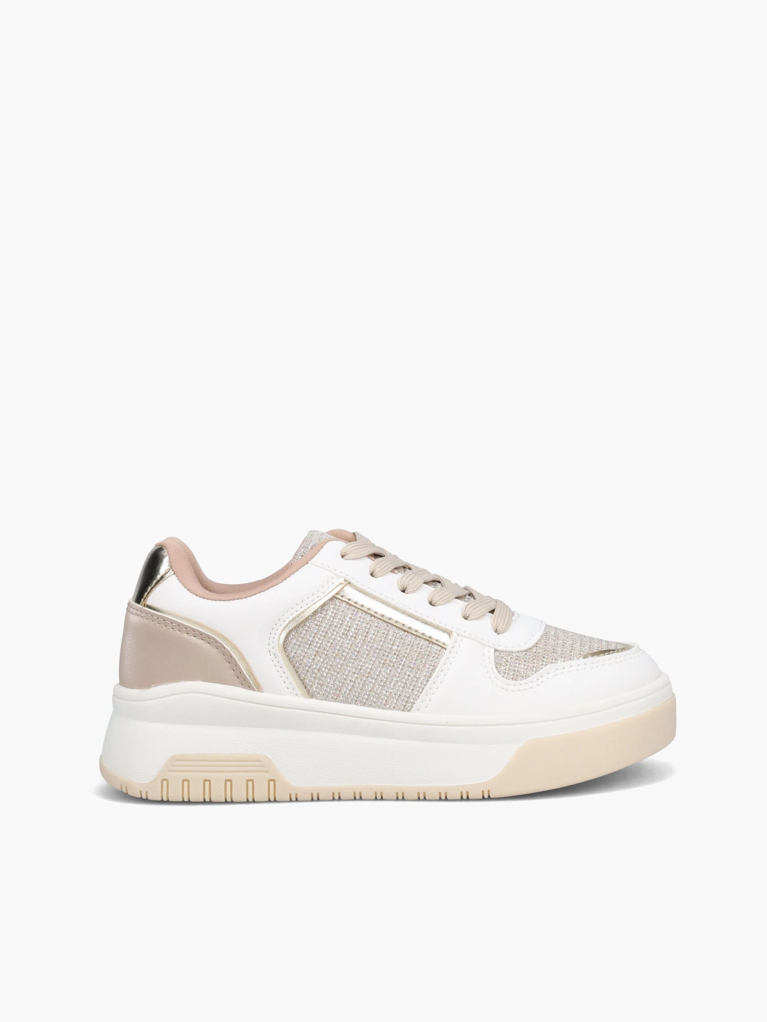 Anti Slip Ridge Jog Yadi Gold Smooth Metallic
