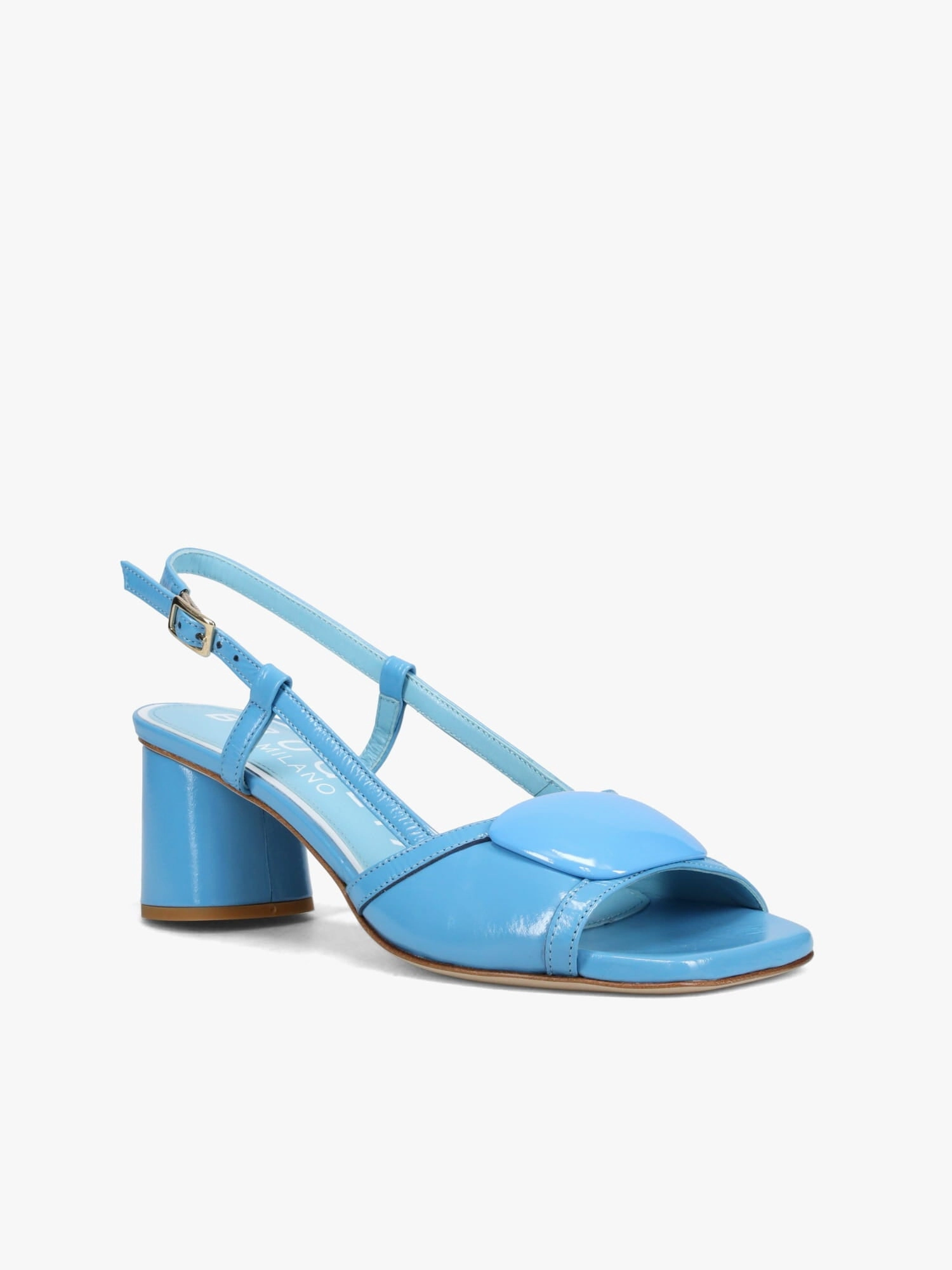 9228 Bluette Vernice Espadrille Style