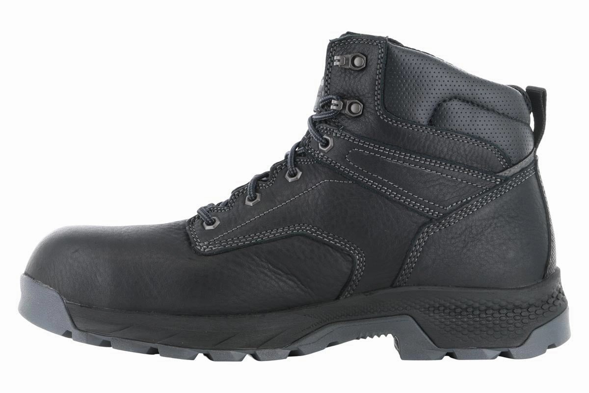Timberland PRO Titan EV 6" Composite Toe WP Boot Black All Purpose Grip Flexible