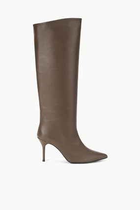 TPU Stability SEBASTIAN HIGH HEEL BOOT | TRUFFLE SEBASTIAN HIGH HEEL BOOT | TRUFFLE hook and loop closure