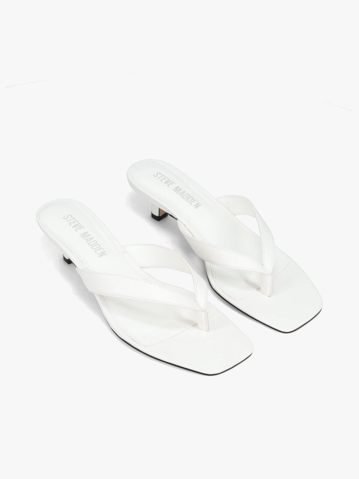 Bonded seams Tracie White Leather