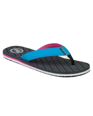 Tradd Flip Flops in Slate Grey