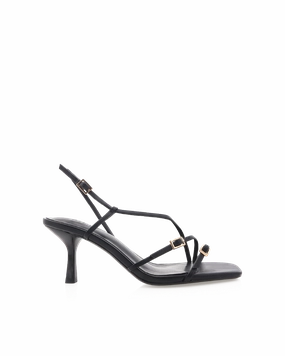 Transparent Heel TOSHIE - BLACK TOSHIE - BLACK Glamorous Heels