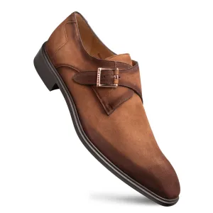 Travel Friendly ALBINI SUEDE MONK STRAP | MEZLAN ALBINI SUEDE MONK STRAP | MEZLAN Thermoregulating Insoles