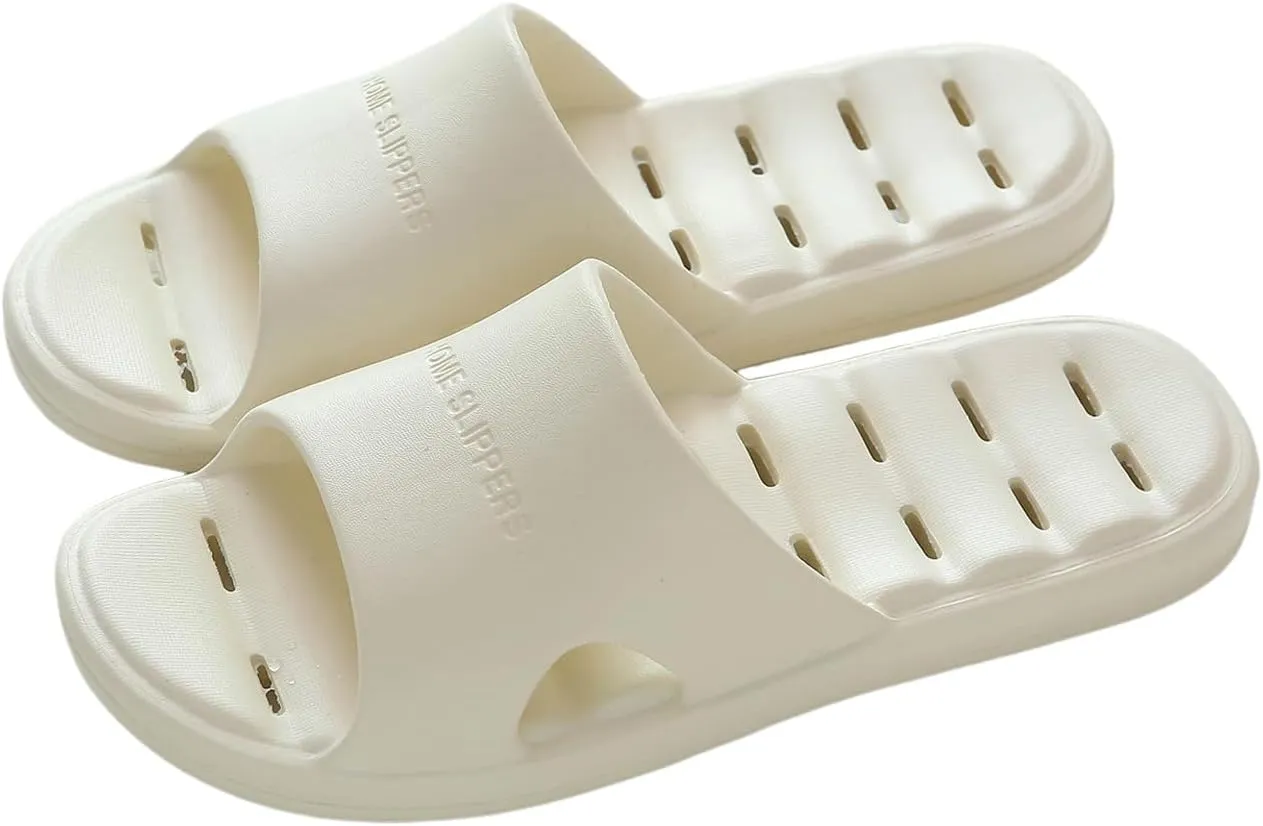 Travel Slippers for Women Shower Shoes for College Dorm Room Non Slip Slides Sandals Pillow Slippers for Women