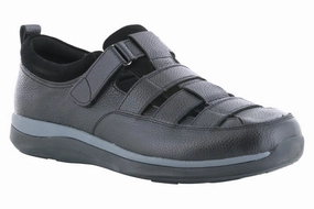 Propet Prescott Black Smooth   surface