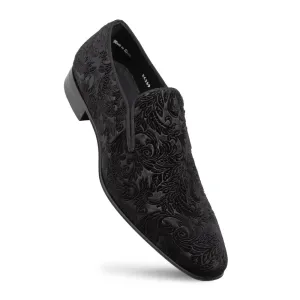 Travolta Velvet Formal-Black | Mezlan Bounce Response Thermoregulating Insoles Travolta Velvet Formal-Black | Mezlan