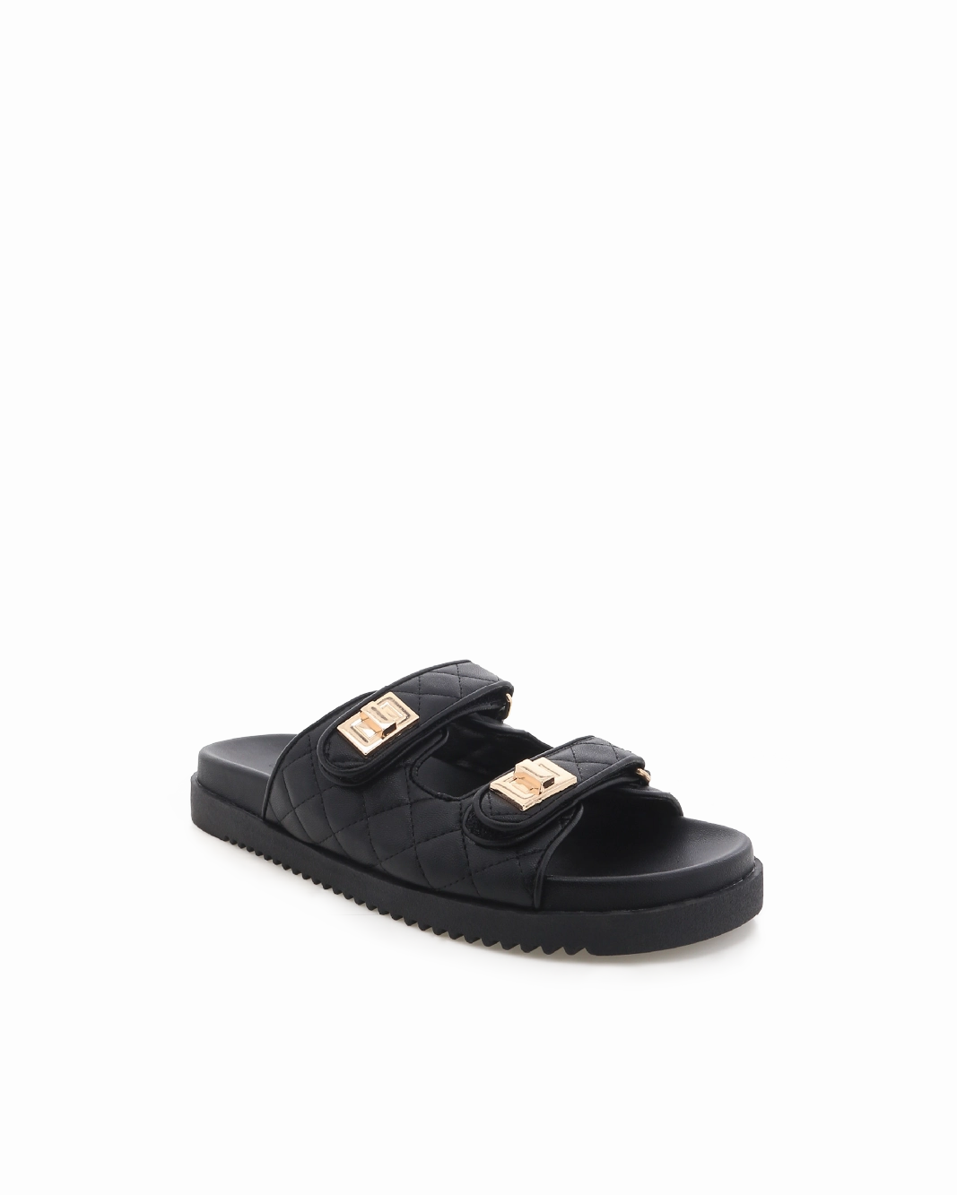 Non slip grip Criss Cross Straps AILEE - BLACK