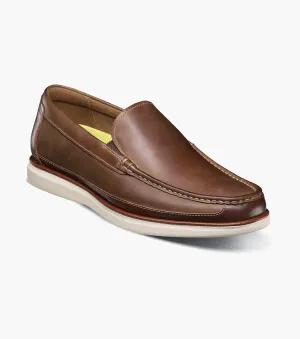 Tropics Moc Toe Venetian Slip On-Brown CH | Florsheim Heel Cradle Support Glam stability Tropics Moc Toe Venetian Slip On-Brown CH | Florsheim