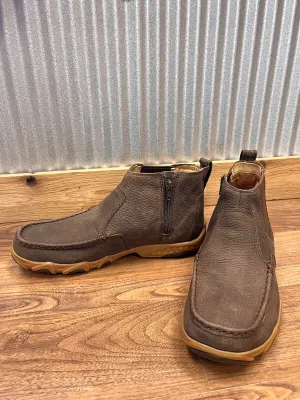 Twisted X Men's 4" Chelsea Root Beer Leather Driving Moc MDMX001