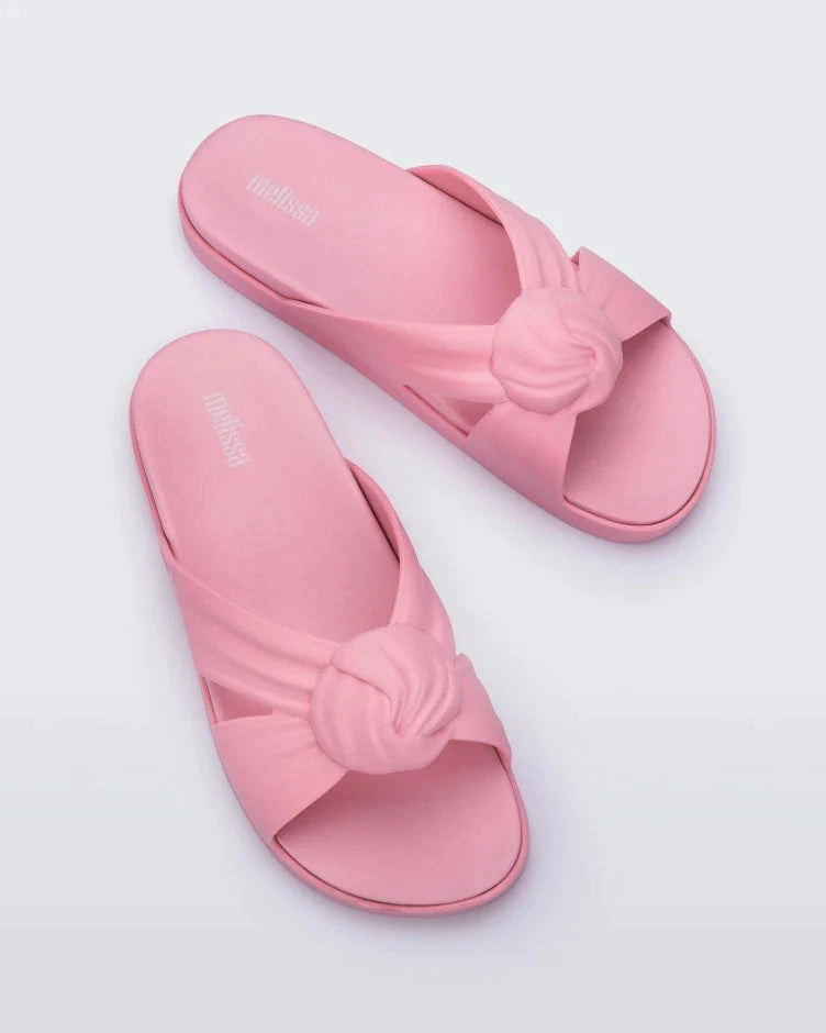 Sporty Flats Sporty Sandals for Summer Plush Slide - Pink