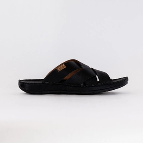 Ultra Grip Traction Pikolinos Tarifa 06J-0015 (Men's) - Black Leather Pikolinos Tarifa 06J-0015 (Men's) - Black Leather Stretchable Material
