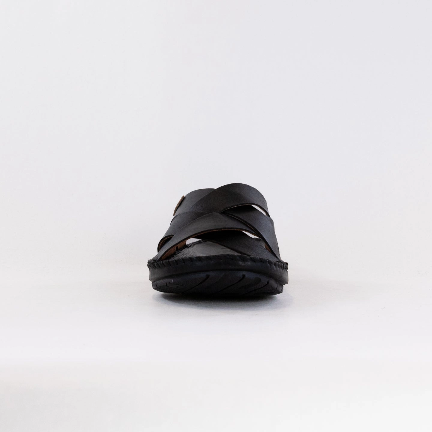 Pikolinos Tarifa 06J-0015 (Men's) - Black Leather breathable materials Quick Release Buckles