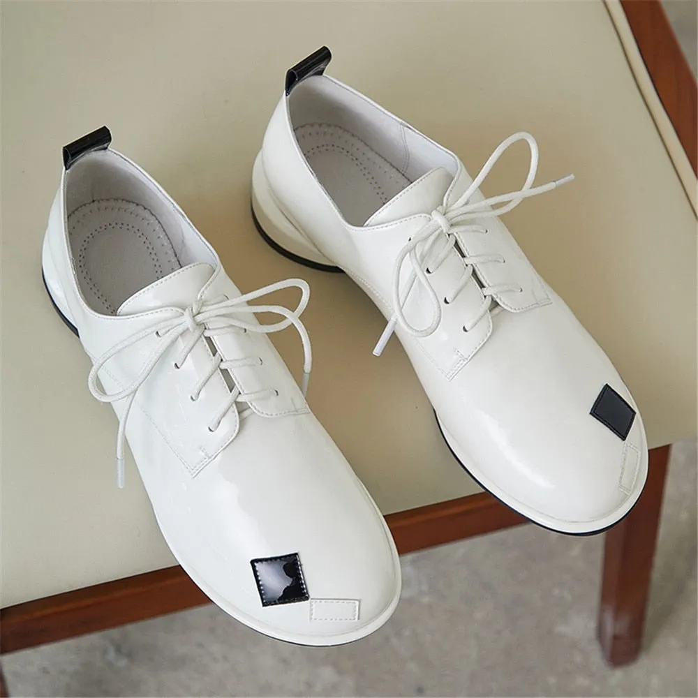 Uma Patent Leather Brogues - 3 Colors