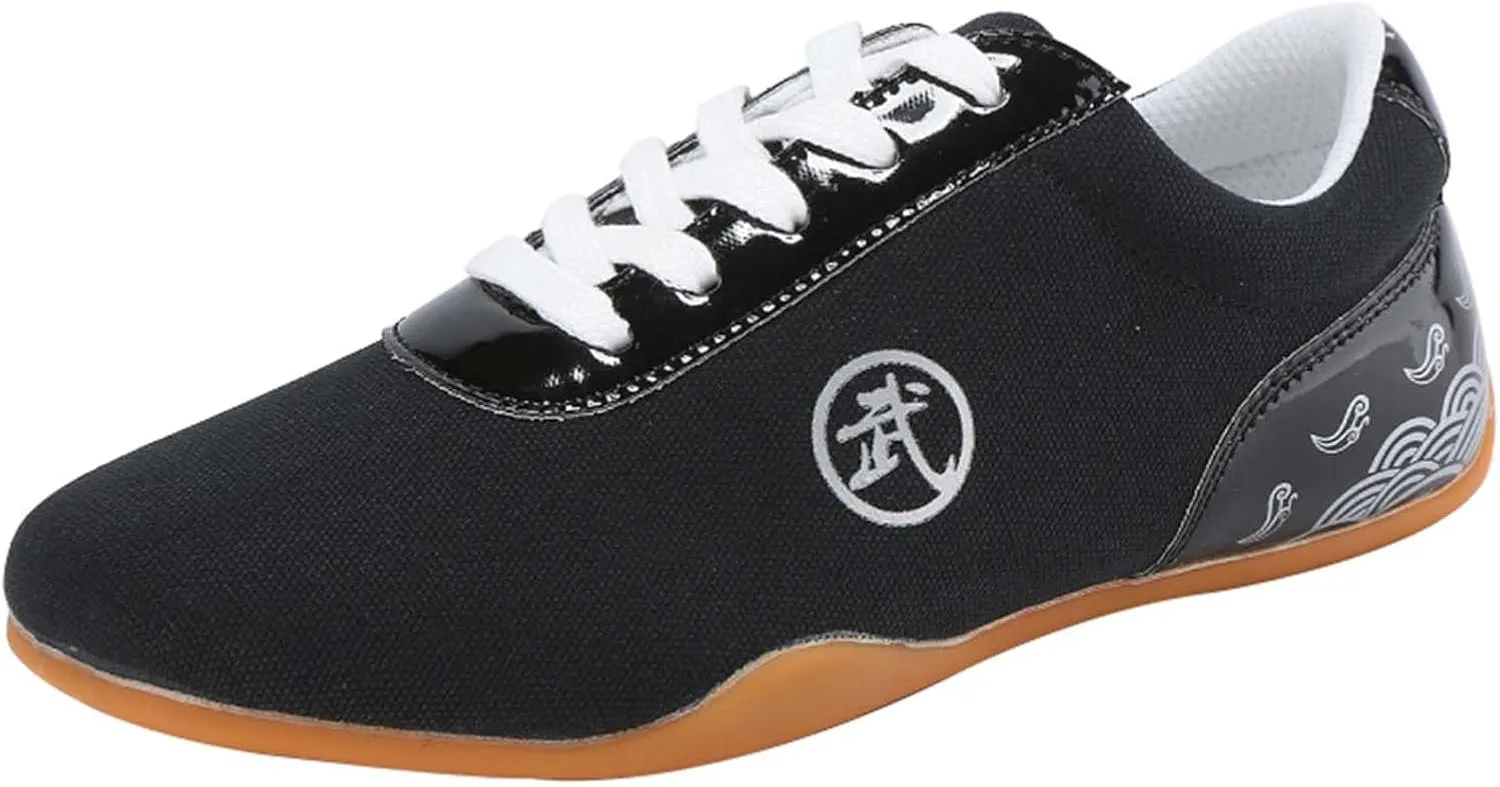 Unisex Martial Arts Taichi Shoes,Cushioning Running Shoes, Sneakers for Running, Walking, Fitness, Gym,,