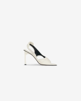 Upgraded piece Asymmetric Stretch Heel - Ecru Asymmetric Stretch Heel - Ecru Dancing Ultralight Composite Plate