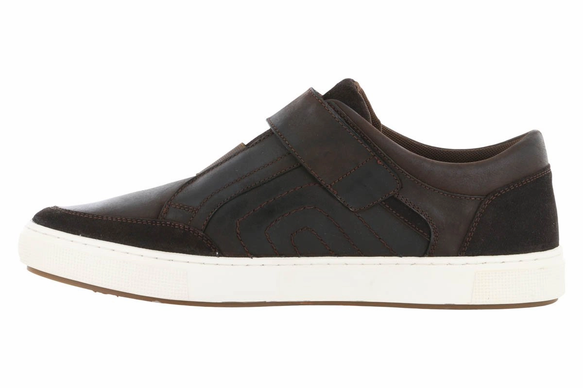 Plan Hike Propet Kade Velcro Sneaker Chocolate