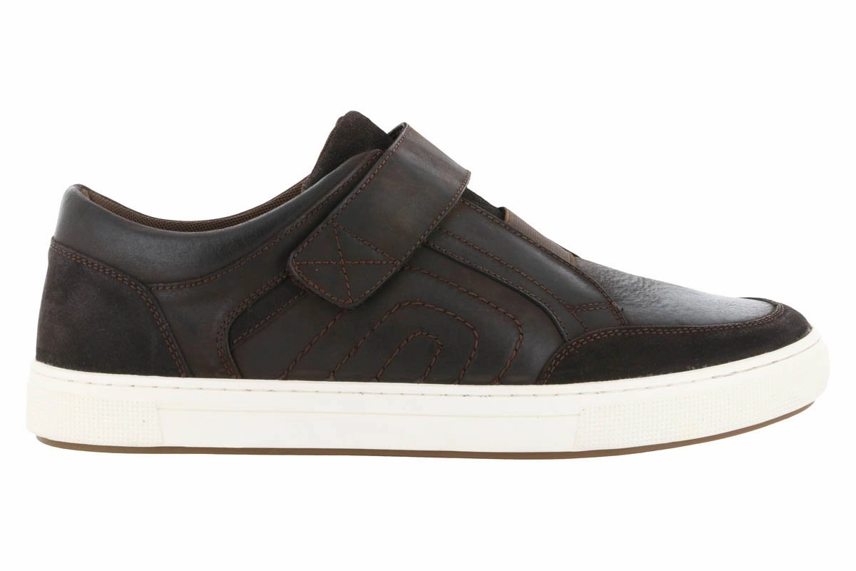 Neutral Gear Stable Move Propet Kade Velcro Sneaker Chocolate