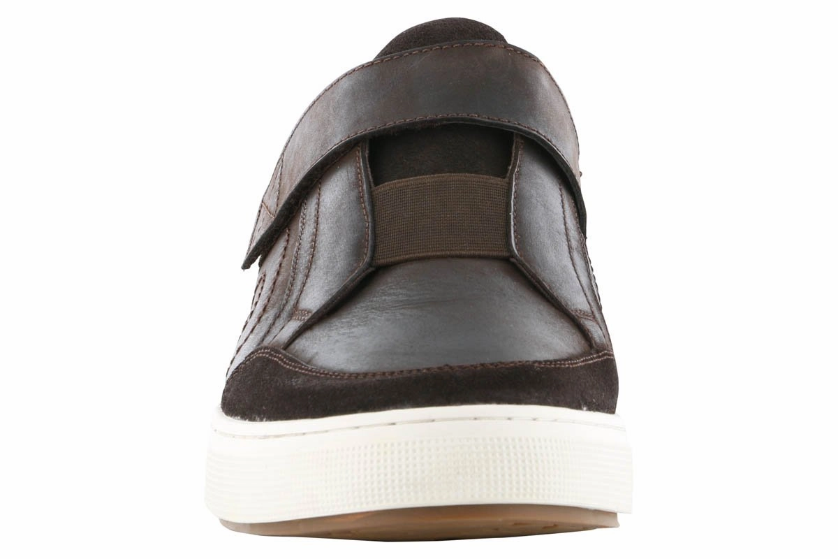 workout shoes Propet Kade Velcro Sneaker Chocolate