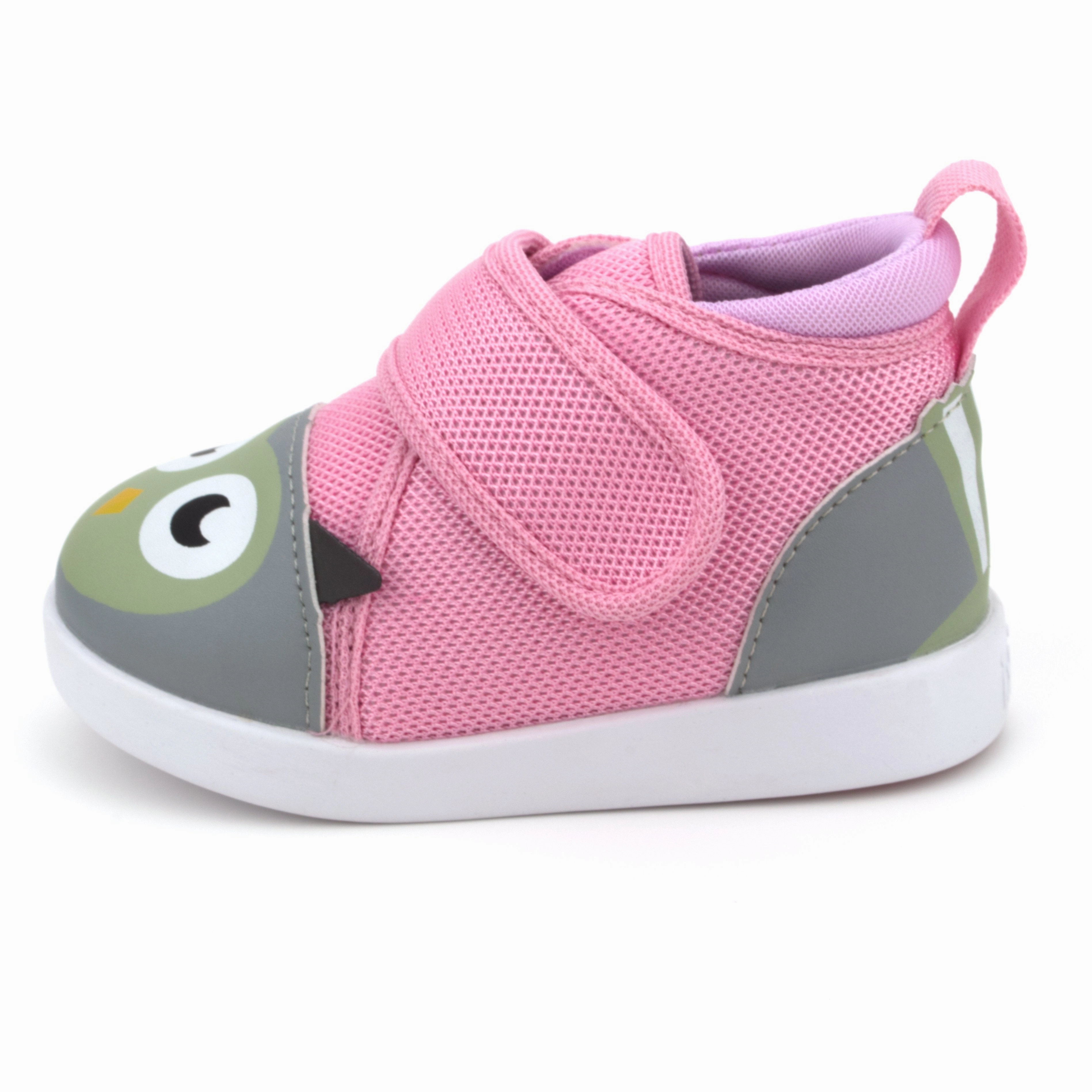 Owl Squeaky Toddler Shoes Version 2 2025 warm glow Wide Base Stabilization