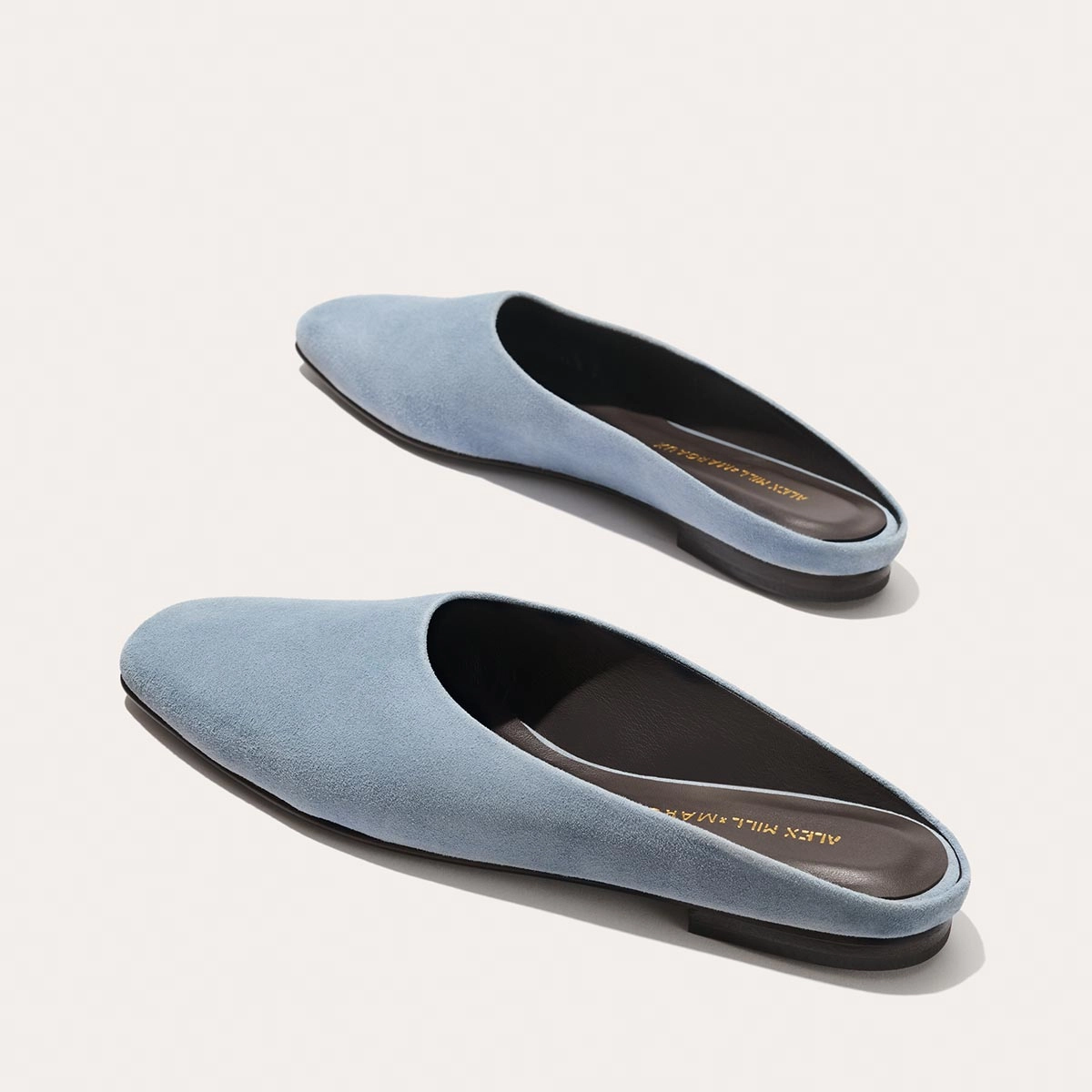 Night Pace Cloud Like Urban Glide Step Alex Mill x Margaux: The Clara - Slate Blue Suede