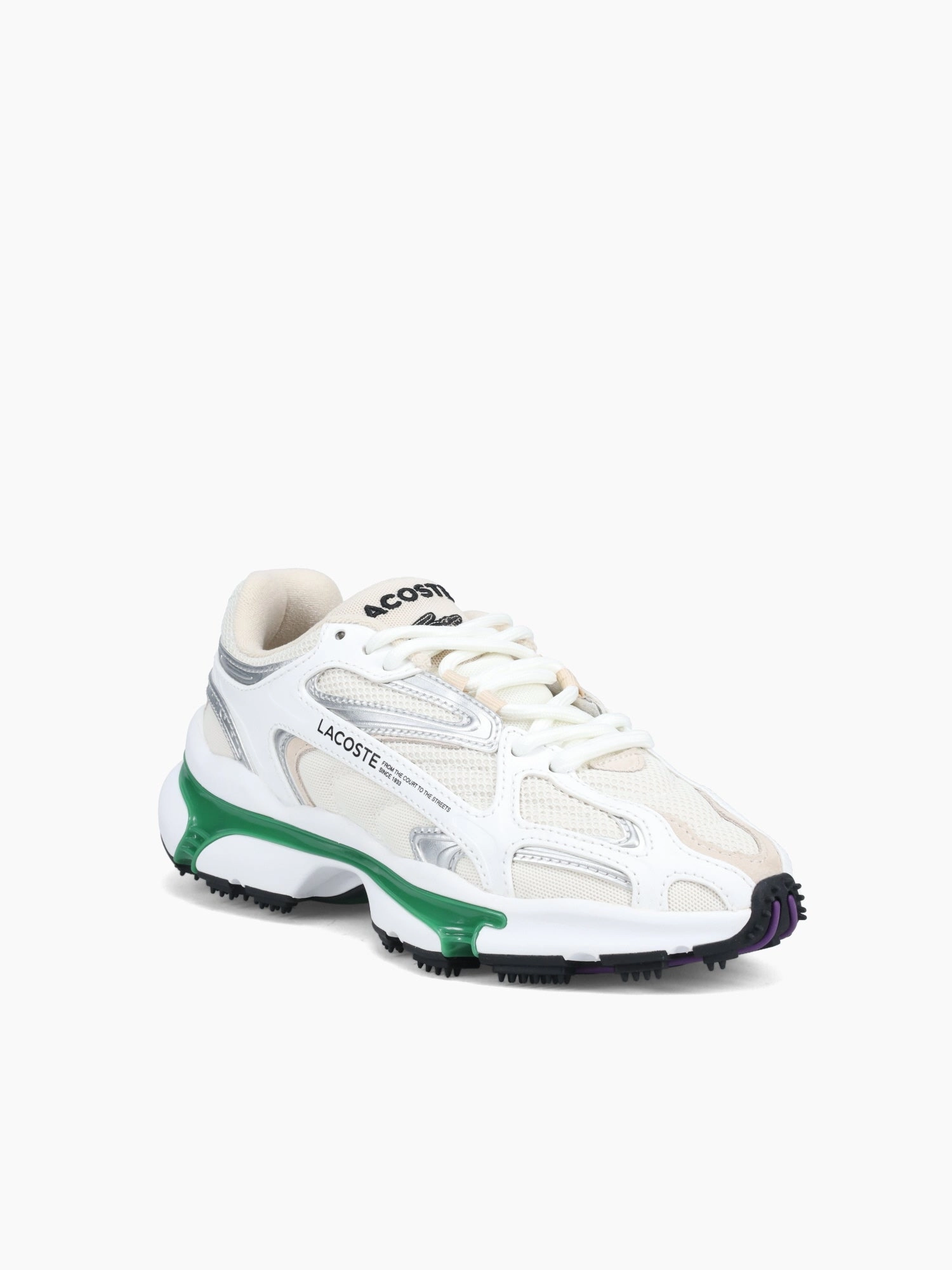 L003 2k24 White Green Comfortable Feel Walk Smart