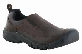 Urban Step-On Comfort Keen Targhee III Slip-On Dark Earth Wide mules Breath Option Keen Targhee III Slip-On Dark Earth Wide