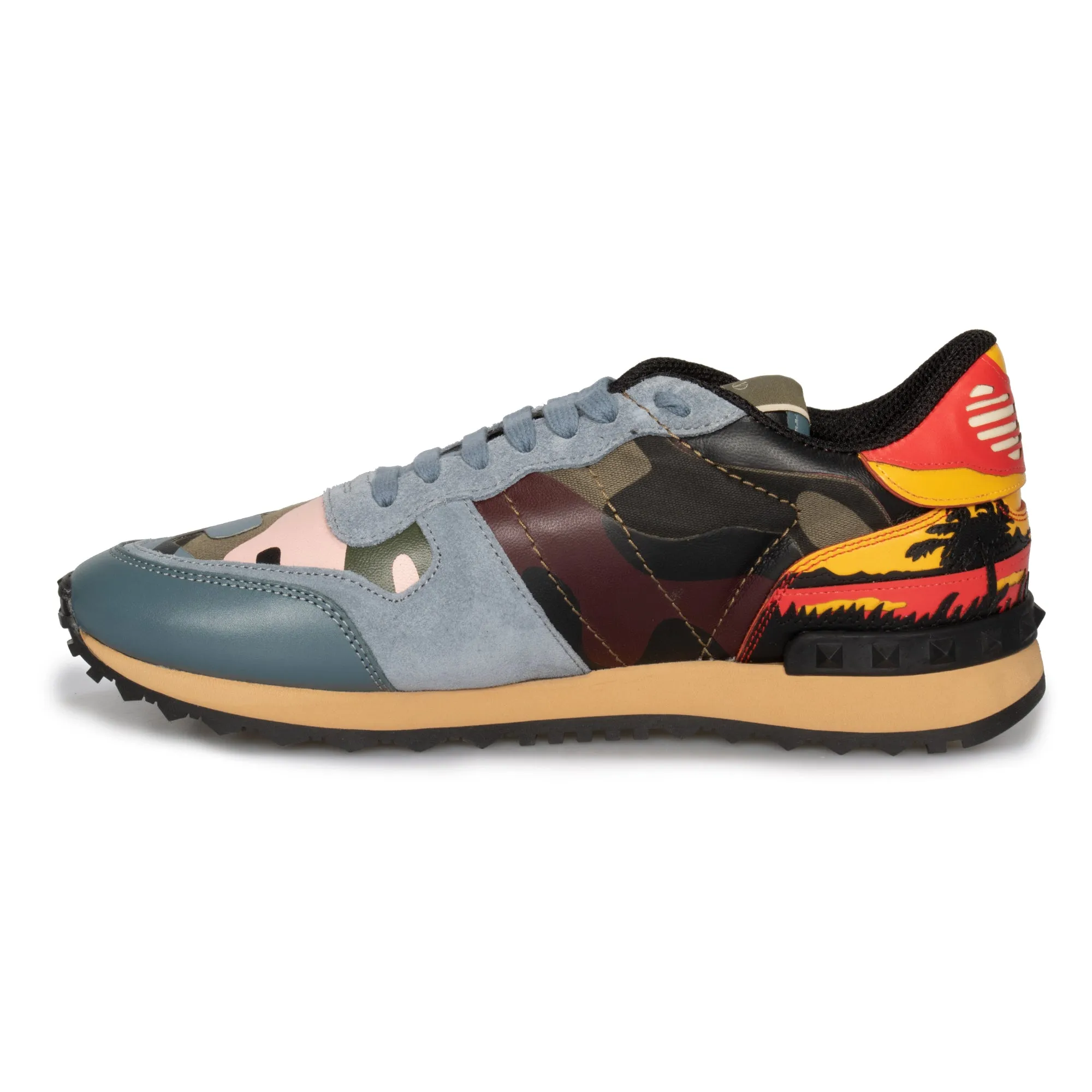 Valentino Hawaiian Couture Sneaker Multicolored