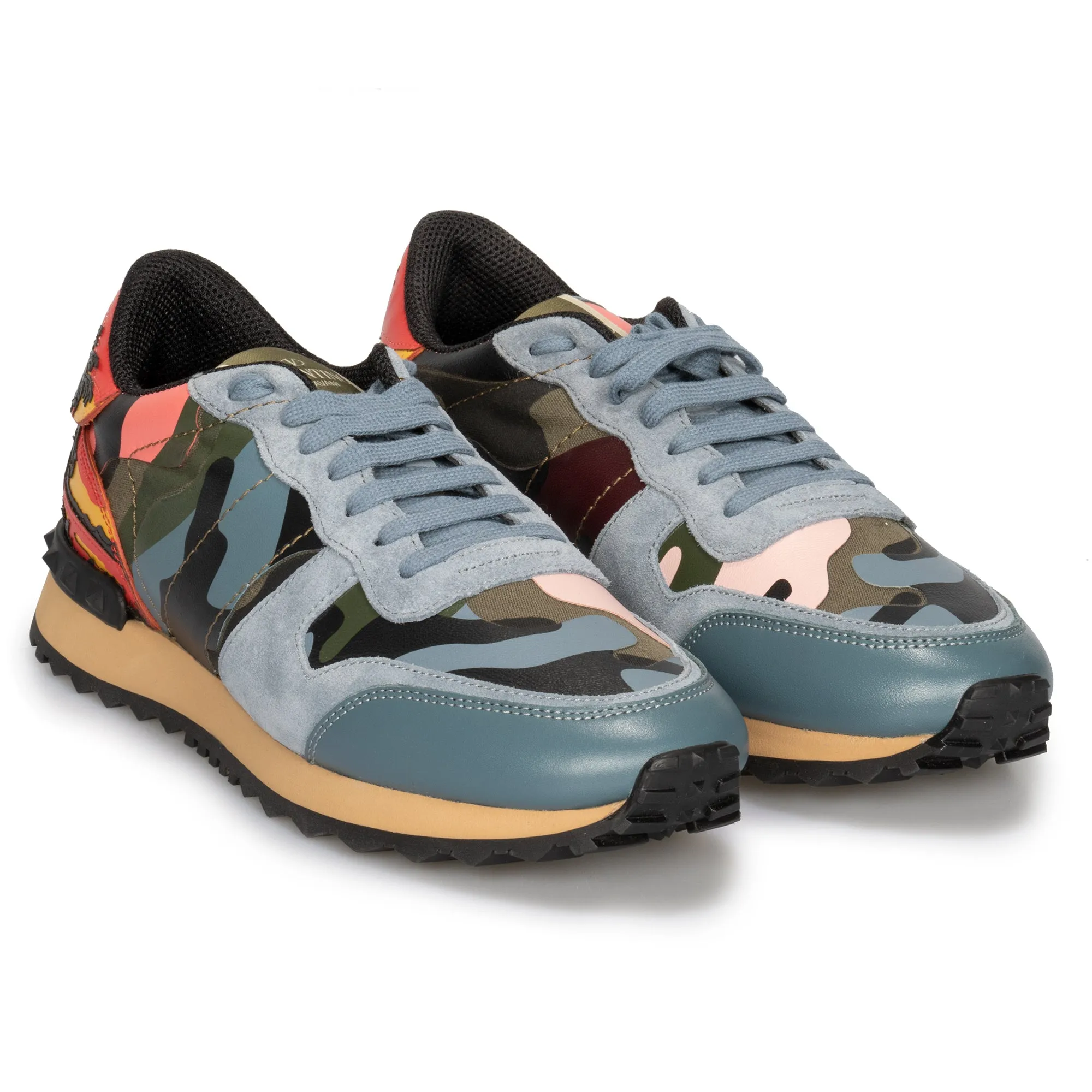 Valentino Hawaiian Couture Sneaker Multicolored