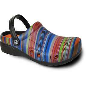 VANGELO Women Slip Resistant Clog RITZ Multi Color-1 Stable Steps VANGELO Women Slip Resistant Clog RITZ Multi Color-1 mid - performance