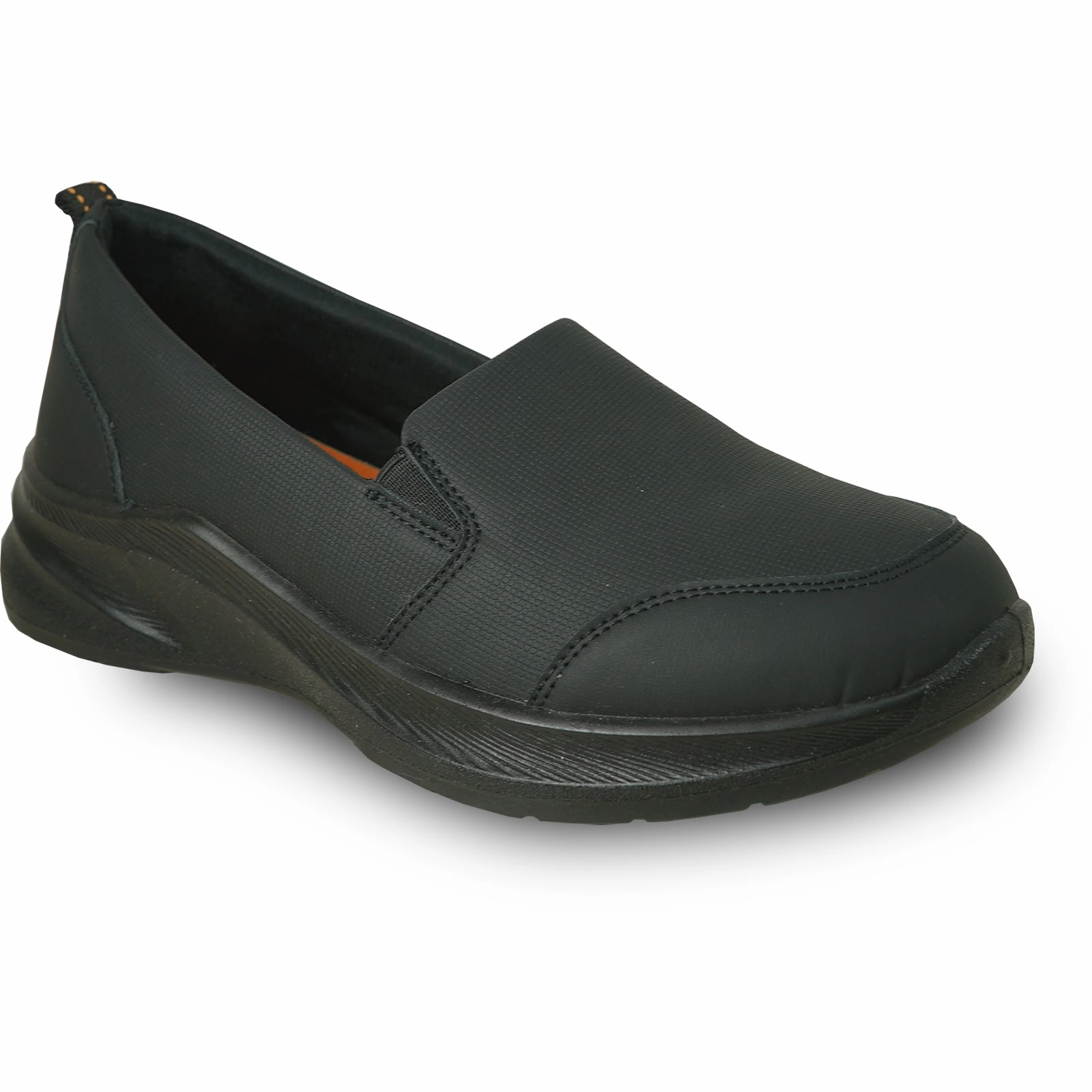 expert - approved Workplace Ready VANGELO Women Slip Resistant Shoe ARIA-2 Black  - Wide Width Available