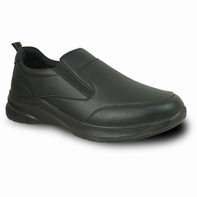 VANGELO Women Slip Resistant Shoe ARIA-3 Black  - Wide Width Available Slip Protection traveler - friendly recreational activities VANGELO Women Slip Resistant Shoe ARIA-3 Black  - Wide Width Available