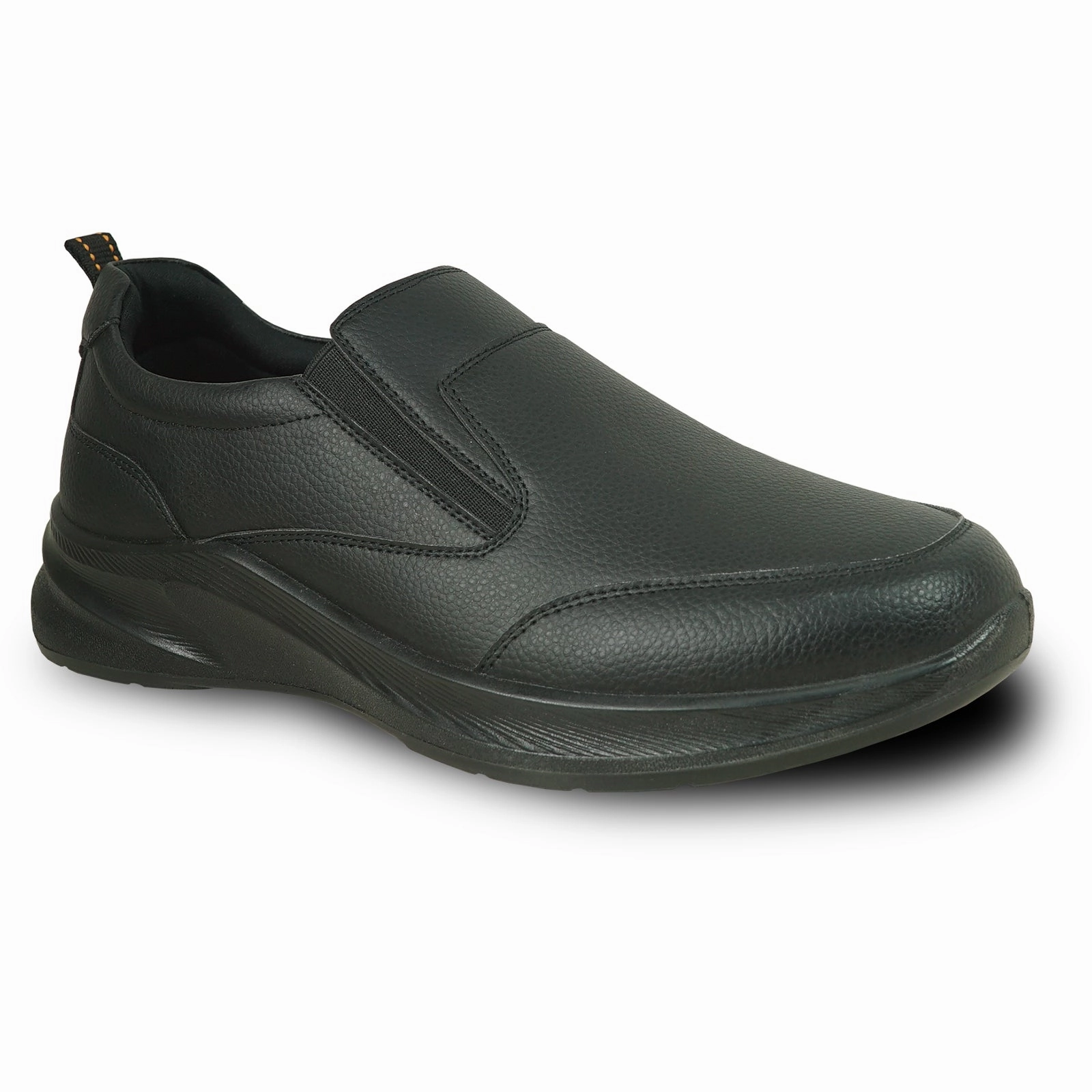 VANGELO Women Slip Resistant Shoe ARIA-3 Black  - Wide Width Available Anti microbial