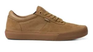 Vans Gilbert Crockett Skate Shoe in Brown and Gum