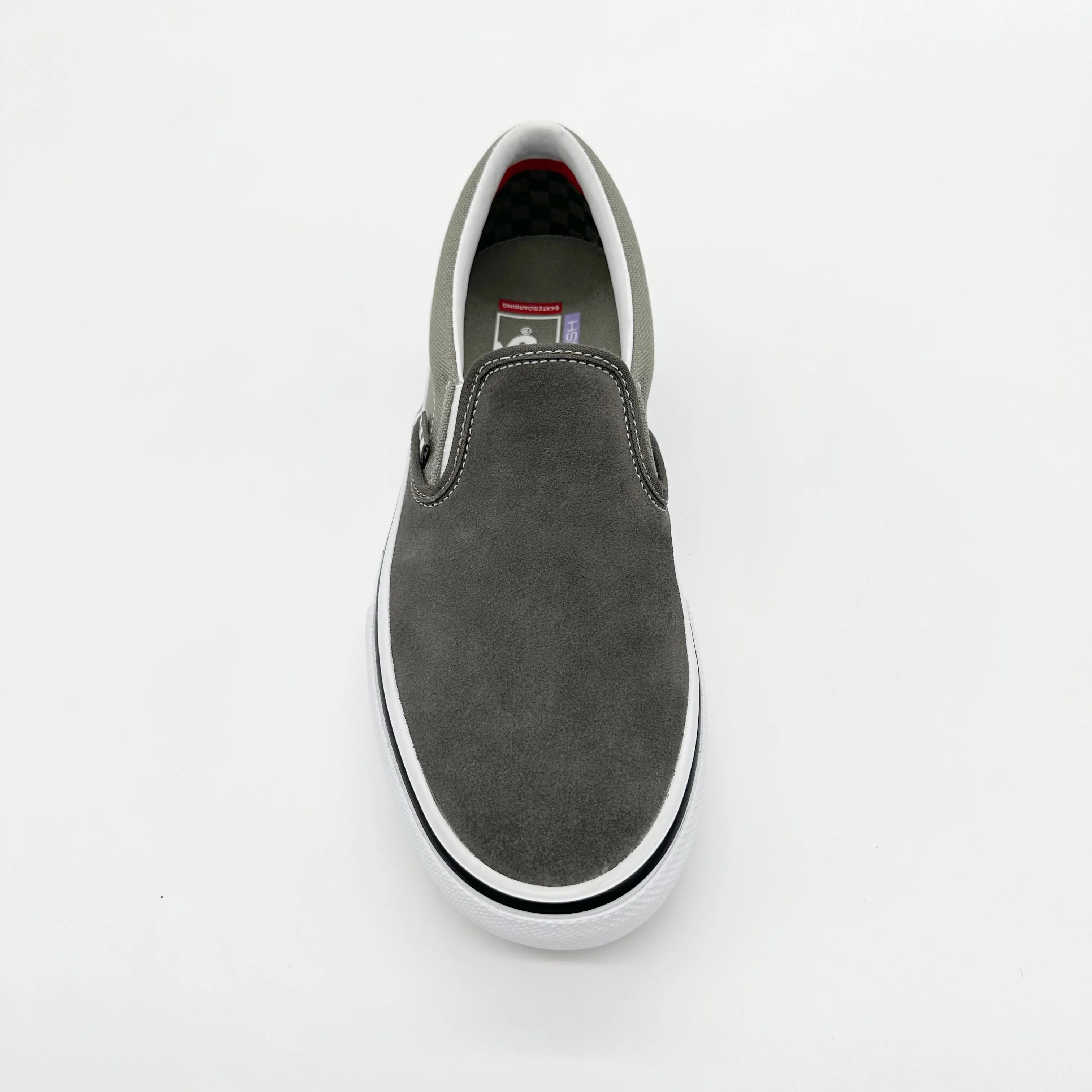 Vans Skate Slip-On Shoes-Granite/Rock