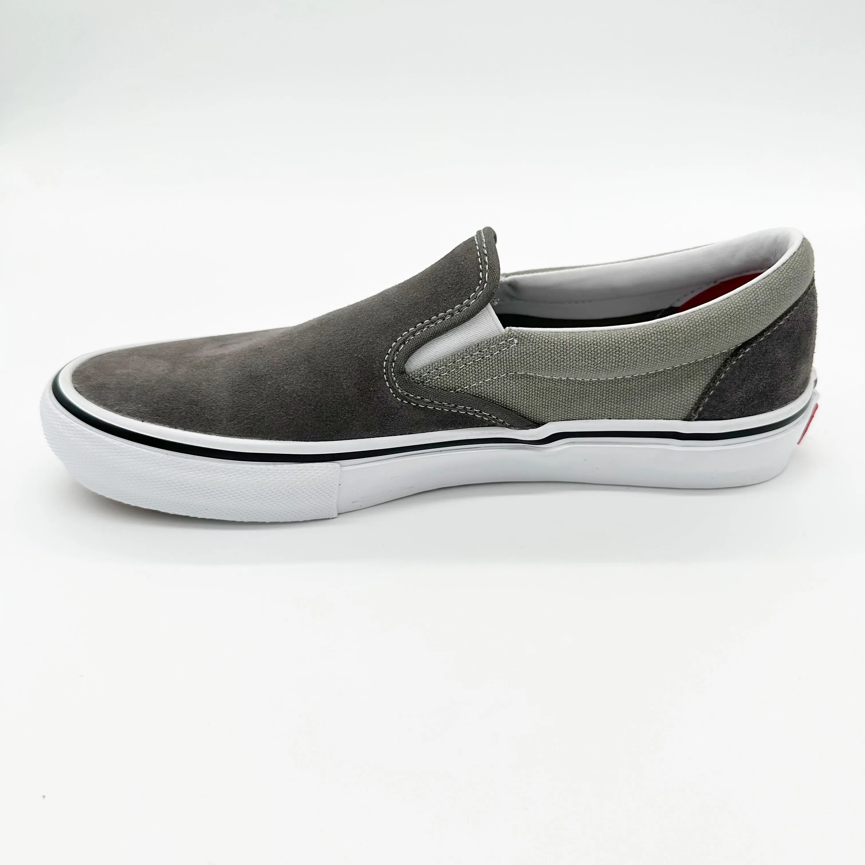Vans Skate Slip-On Shoes-Granite/Rock