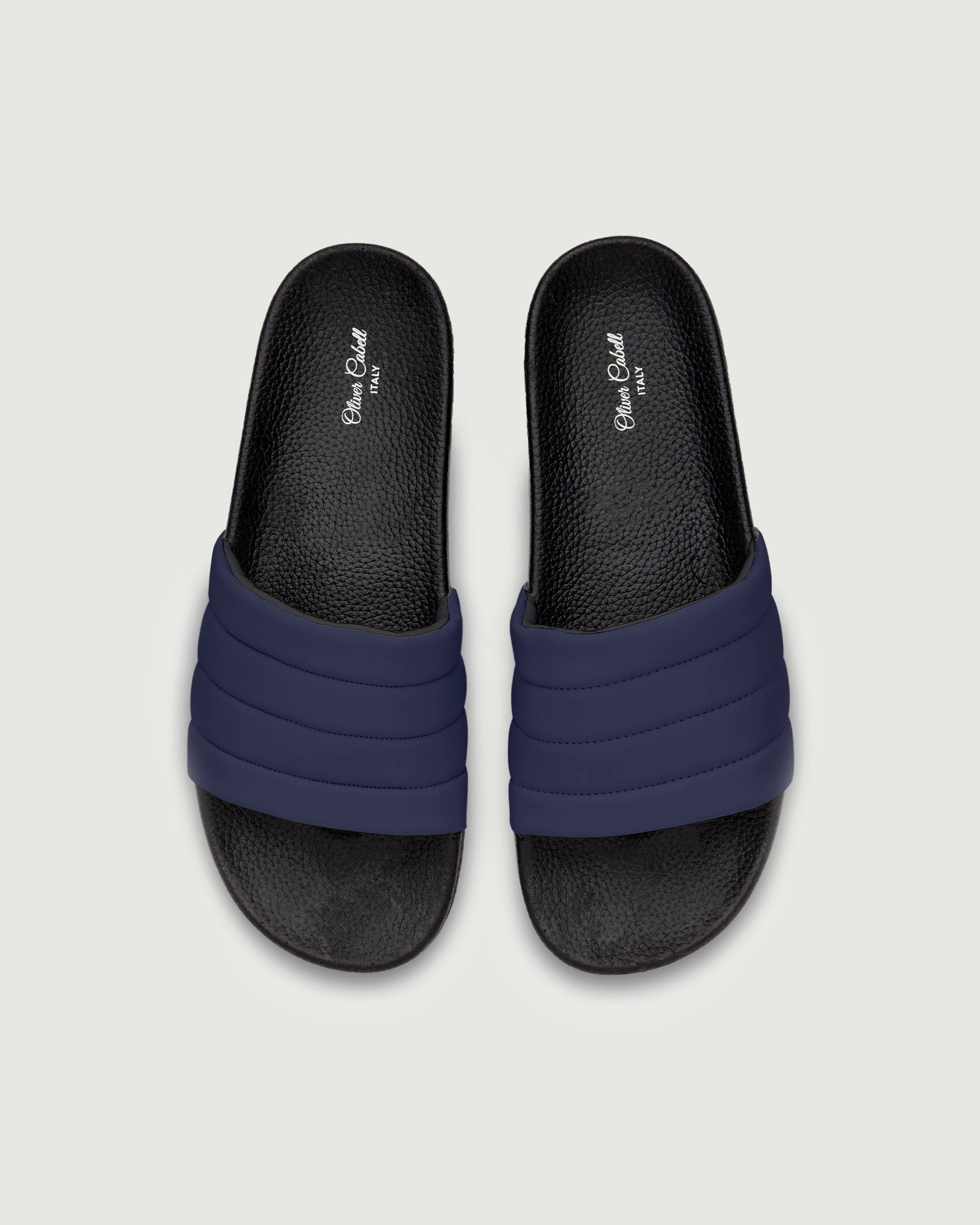 Full Grip Power Balance Vegan Slides | Navy