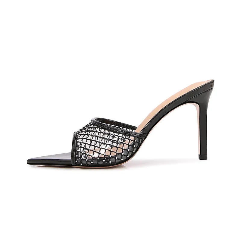Veltique Croctex Buckle Heels