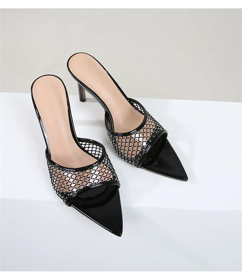 Veltique Croctex Buckle Heels
