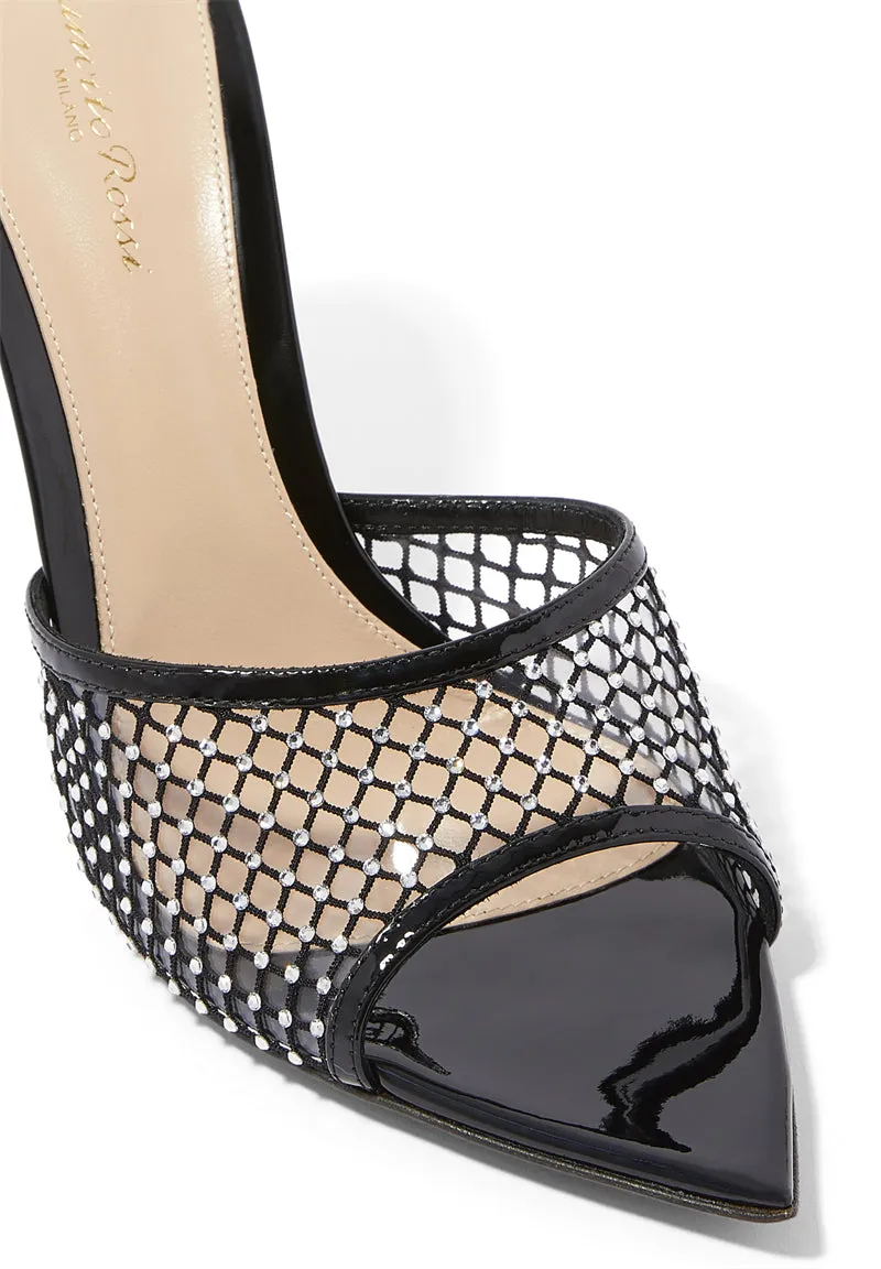 Veltique Croctex Buckle Heels