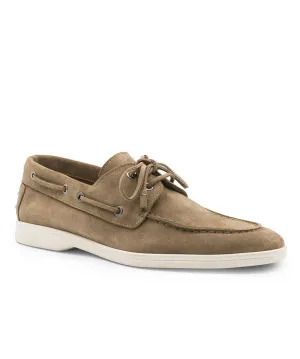 VENICE Italian Sueded Goatskin Boat Shoes QuickDry Ready Wear