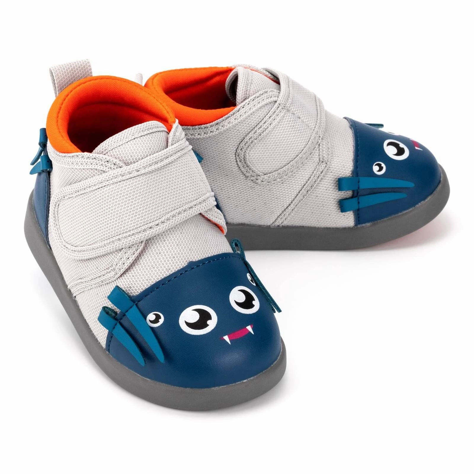 Spider Squeaky Toddler Shoes | Blue/Gray Climb Strong