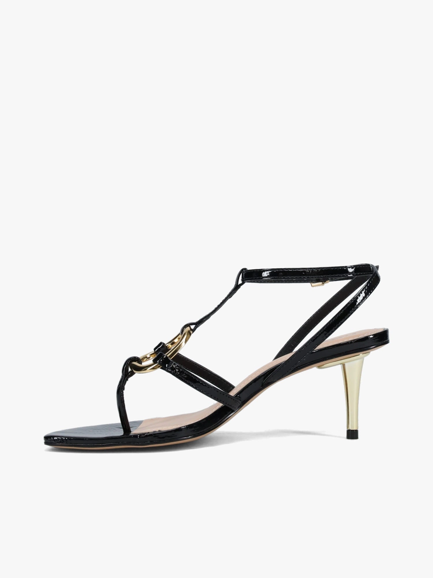 Snack Run Lady Black Pat Leather