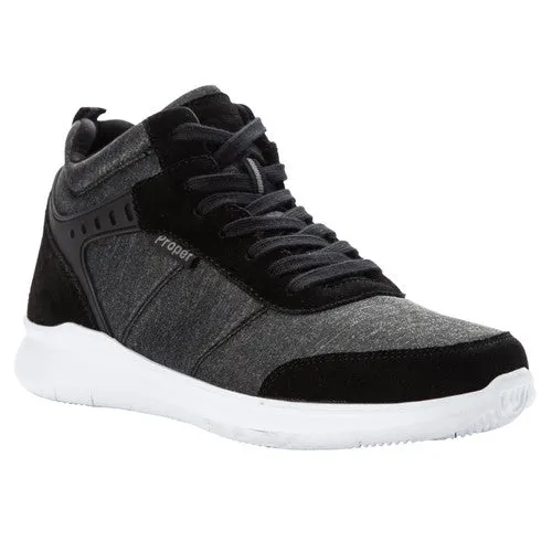 Viator Hi MAA112M-Black | Propet least beach Impact Resistant Toe Cap