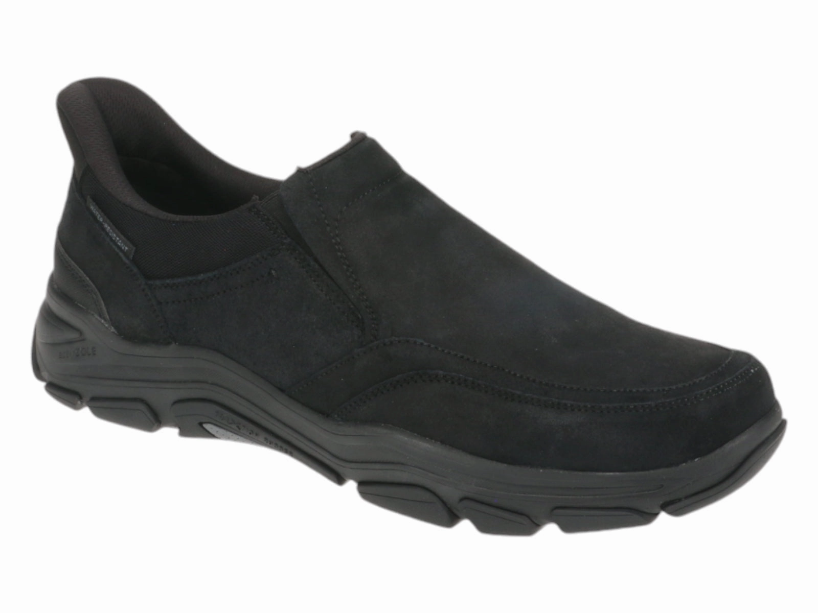 Rockport Reece Step Activated Slip On Shoes Black City Jog
