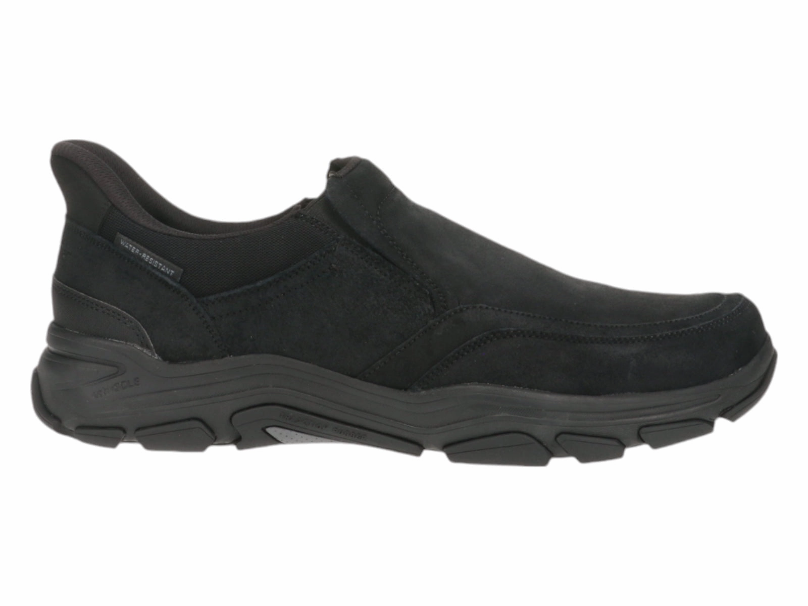Throw Step Daily Grind Rockport Reece Step Activated Slip On Shoes Black