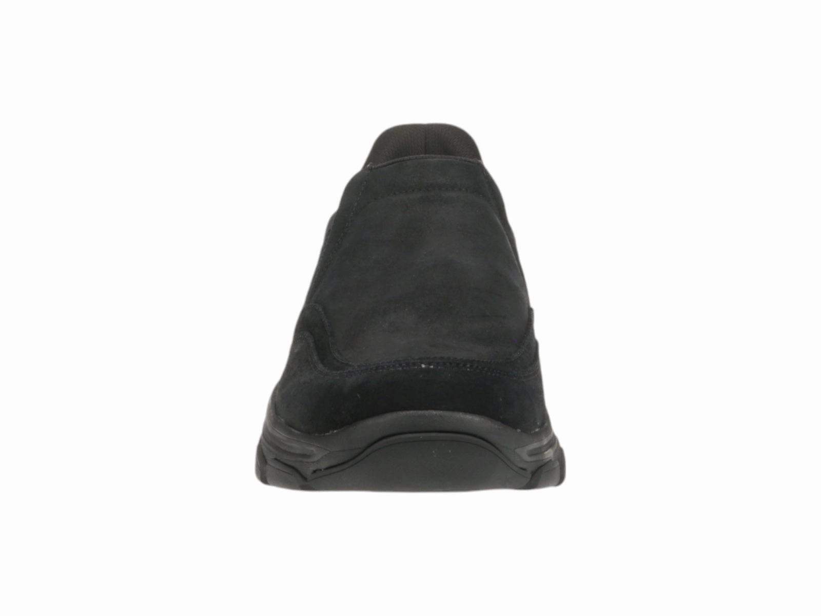 High Cushion Rockport Reece Step Activated Slip On Shoes Black