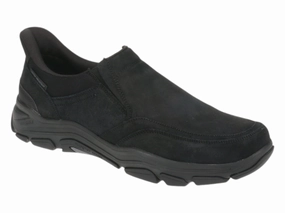 Vibe Fit Rockport Reece Step Activated Slip On Shoes Black Rockport Reece Step Activated Slip On Shoes Black City Jog