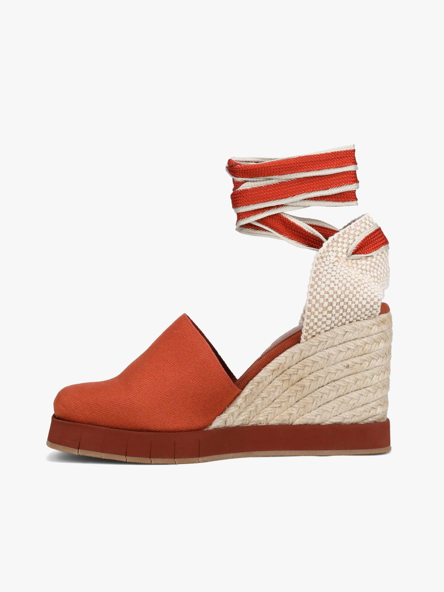 Vegan Leather Option Sura Terracota Canvas