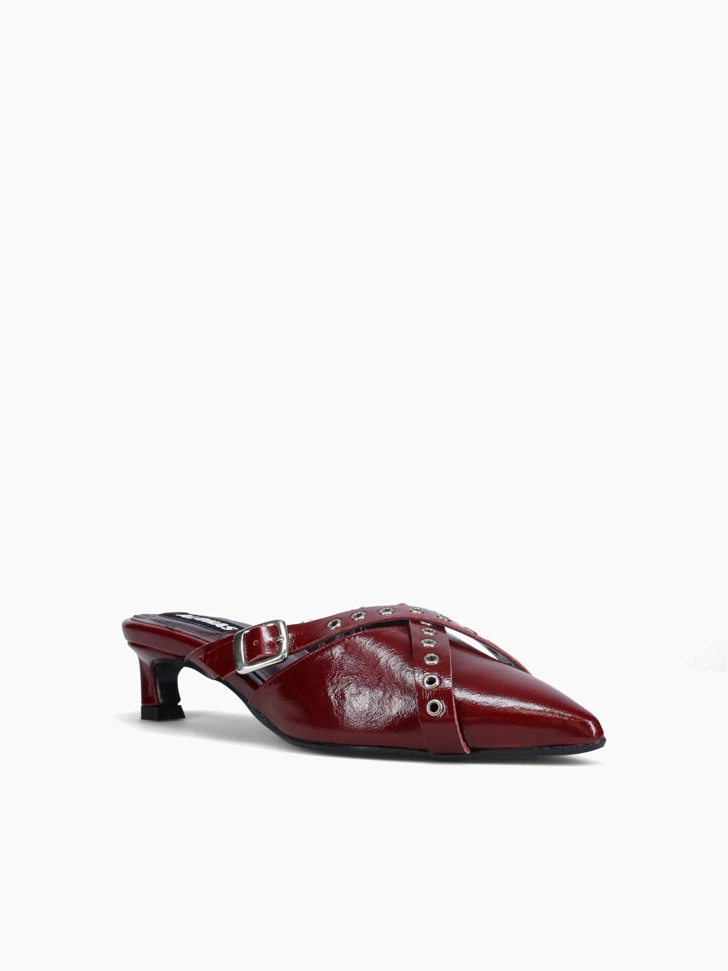 Zyra Burgundy Leather Trendy Footwear For Travel